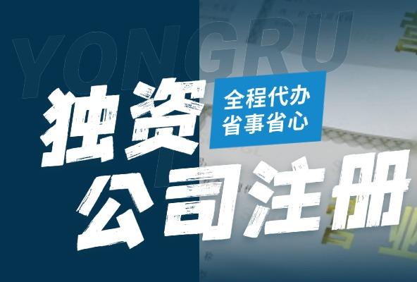 独资公司注册 疑难核名 无地址代办营业执照