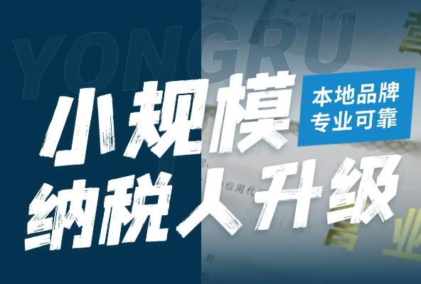 小规模纳税人升级 全程代办 快速高效 一站式响应